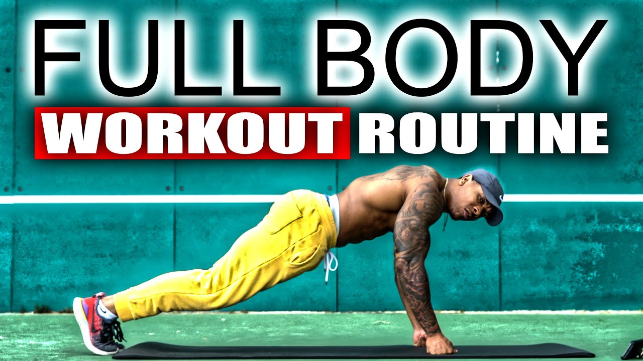 30 MINUTE FULL BODY WORKOUT(NO EQUIPMENT) BullyJuice RapidFire Fitness