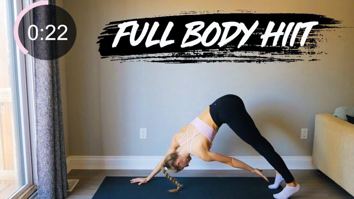 MIN FULL BODY HIIT WORKOUT AT HOME NO EQUIPMENT BEGINNER STYLE MadFit RapidFire Fitness