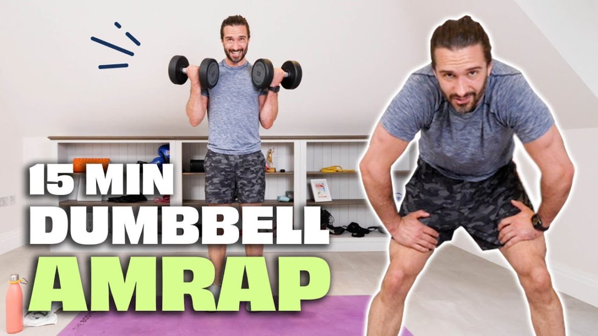 Savage Minute Dumbbell Workout AMRAP The Body Coach TV The Body Coach TV RapidFire