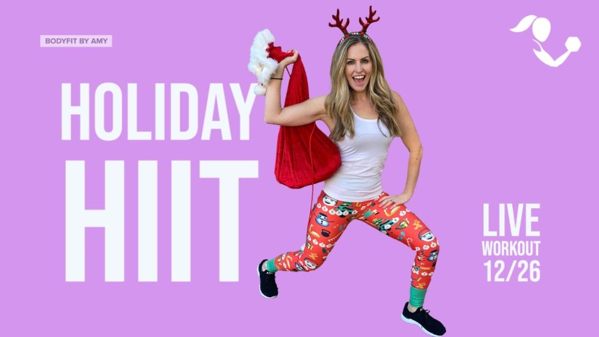 Live Holiday Hiit Workout Full Body Weights Workout For Strength And Cardio Bodyfit By Amy 3740