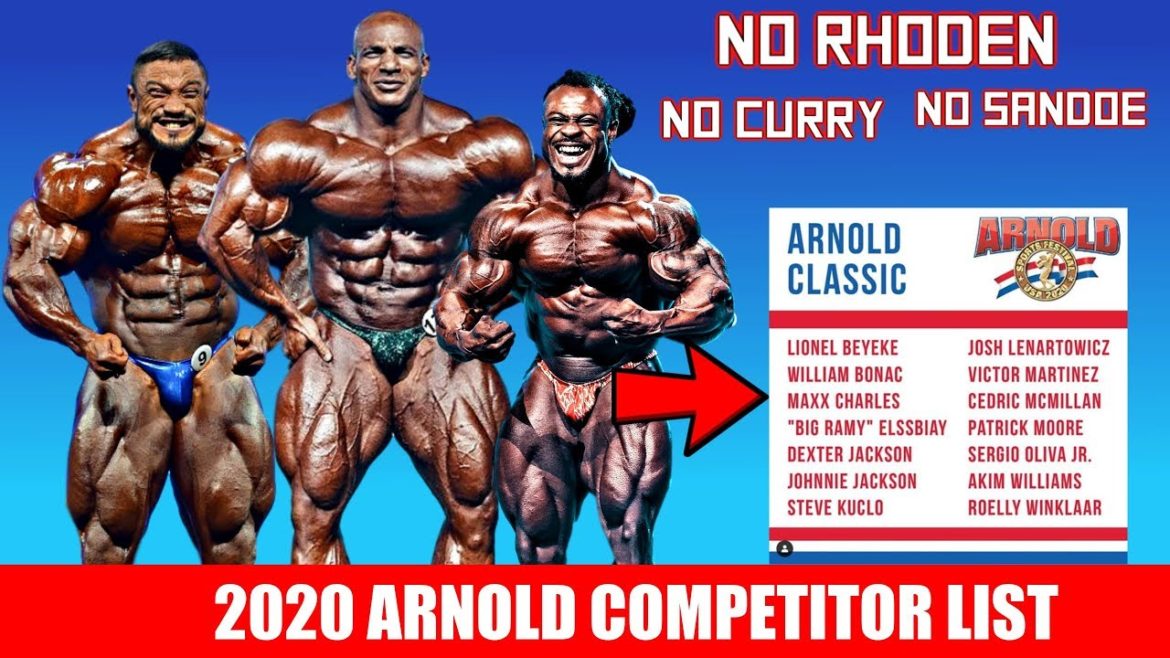 2020 Arnold Classic Full Competitor List Nick's Strength and Power