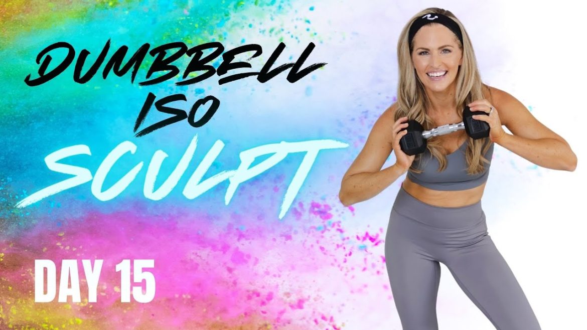 25 Minute Dumbbell Iso Sculpt Workout 15 Bodyfit By Amy Rapidfire Fitness 5163