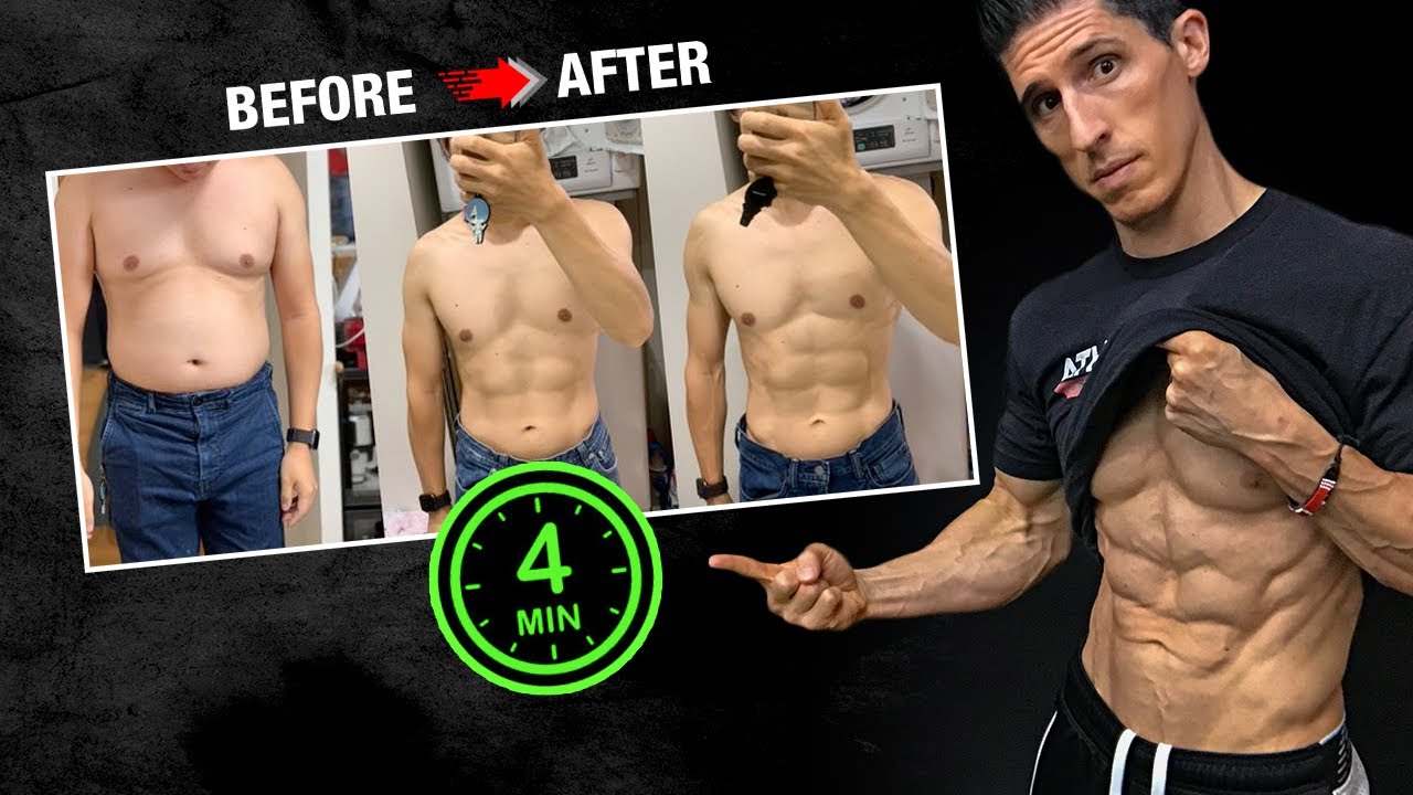 How To Get A 6 Pack In 4 Minutes A Day Works Every Time Athlean X™ Rapidfire Fitness 5984