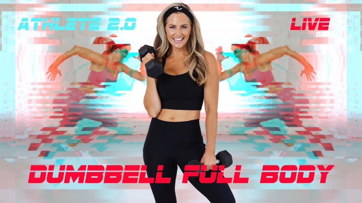 30 Minute Dumbbell Full Body Athlete Live Workout Bodyfit By Amy Rapidfire Fitness 0916