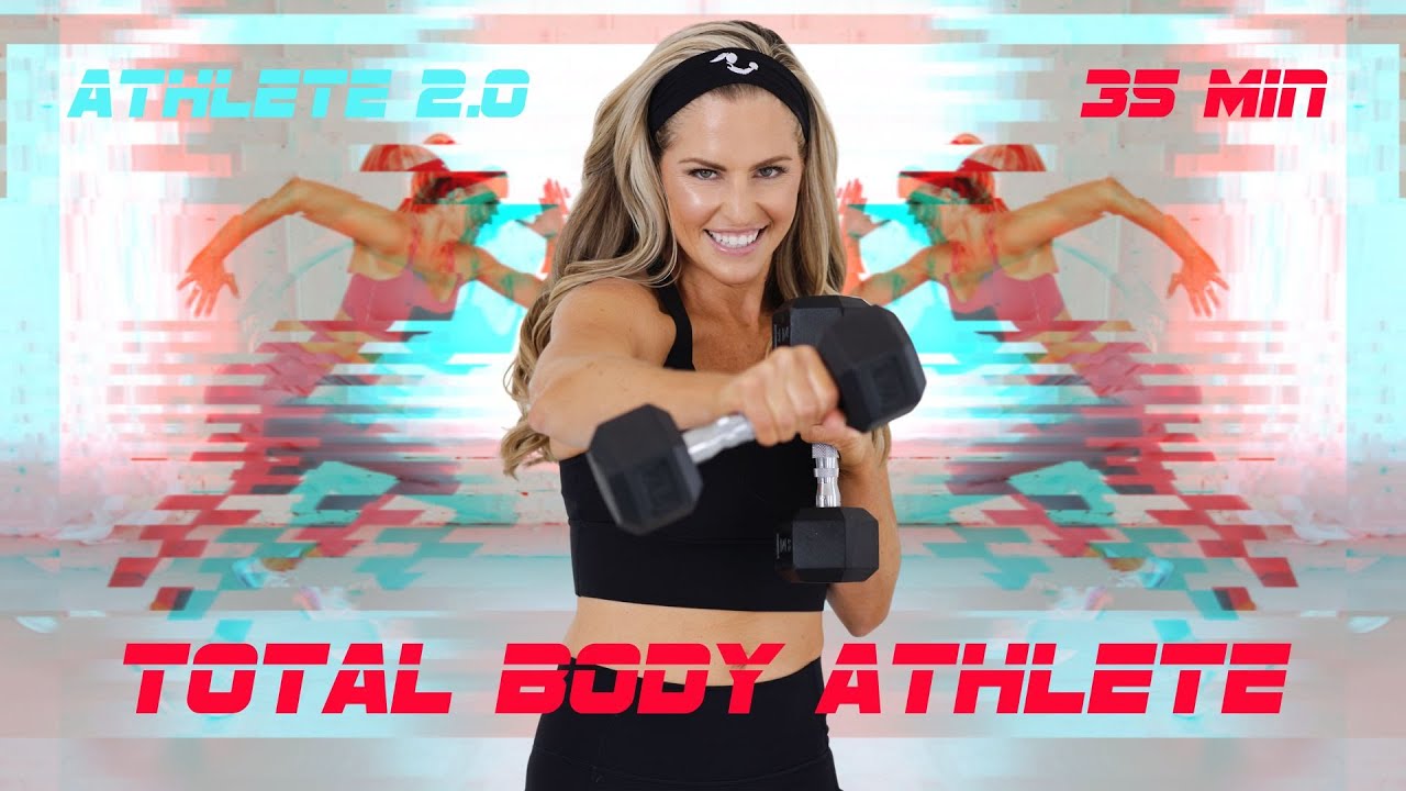 35 Minute Total Body Athlete With Weights Full Body Workout Athlete 1 Bodyfit By Amy 6708