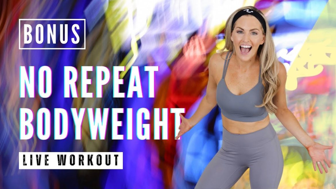 30 Minute No Repeat Bodyweight Workout Live With Amy Bodyfit By Amy Rapidfire Fitness 1152