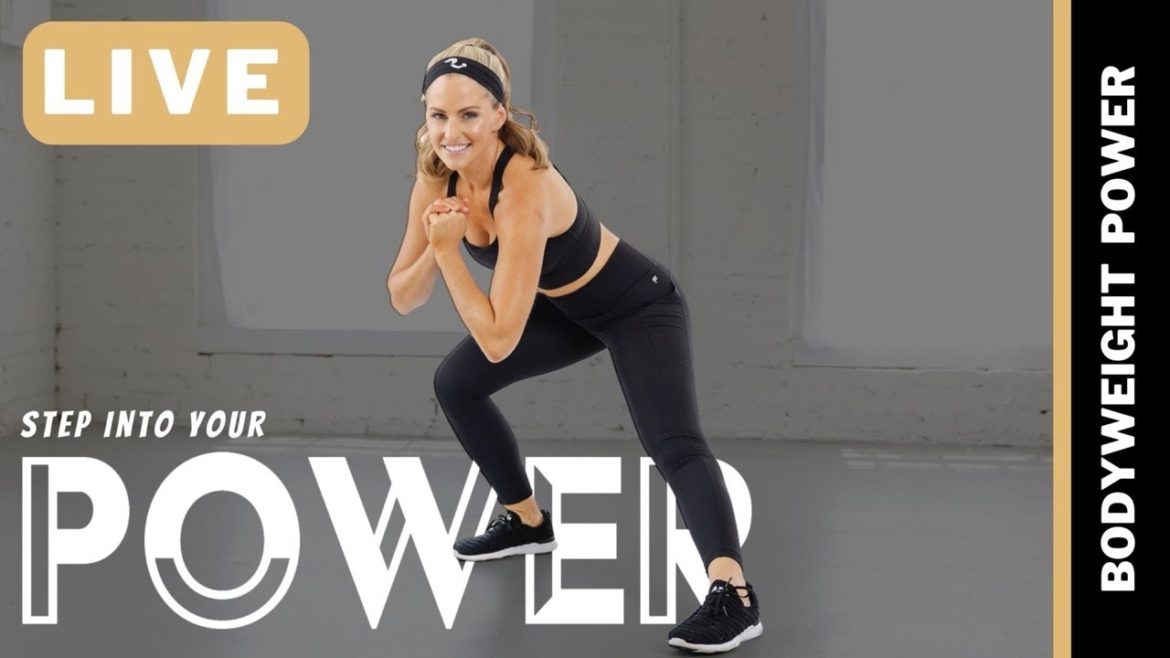 30 Minute Bodyweight Power Party Live With Amy Bodyfit By Amy Rapidfire Fitness 8619