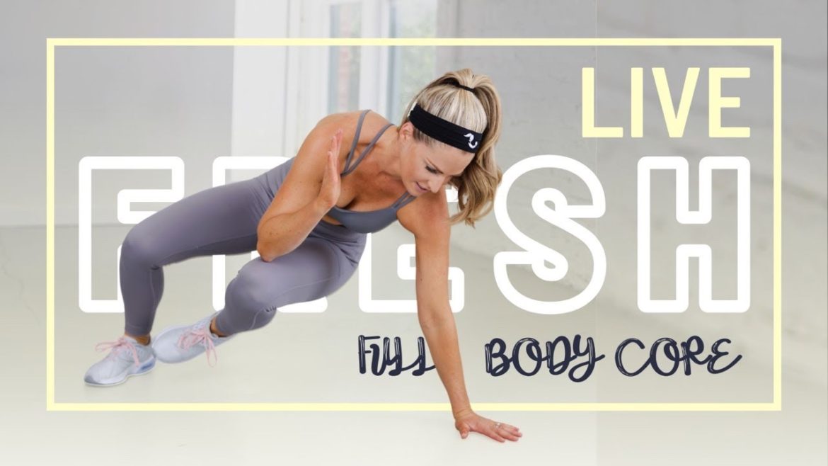 30 Minute Bodyweight Full Body Core Workout Live With Amy Bodyfit By Amy Rapidfire Fitness 2038